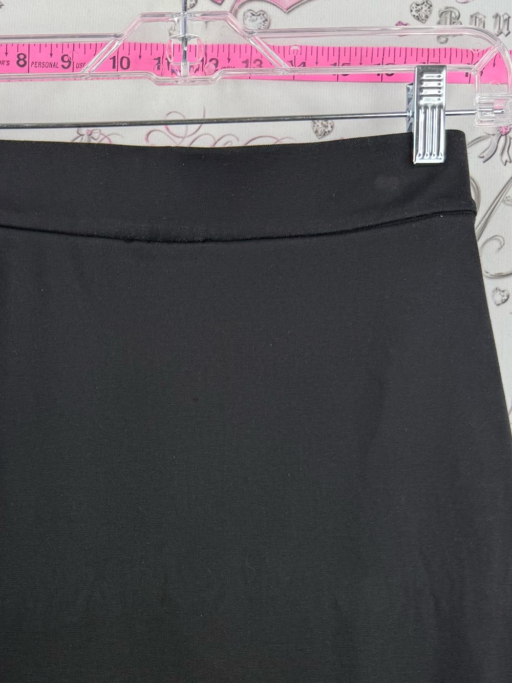 RW&CO. Skirt Black Midi Skirt with Pockets - Picture 7 of 8